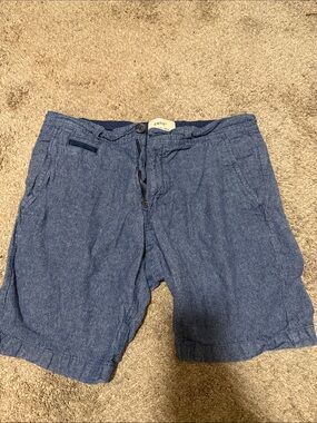 Celio Men’s Navy Blue Flat Front Summer Shorts